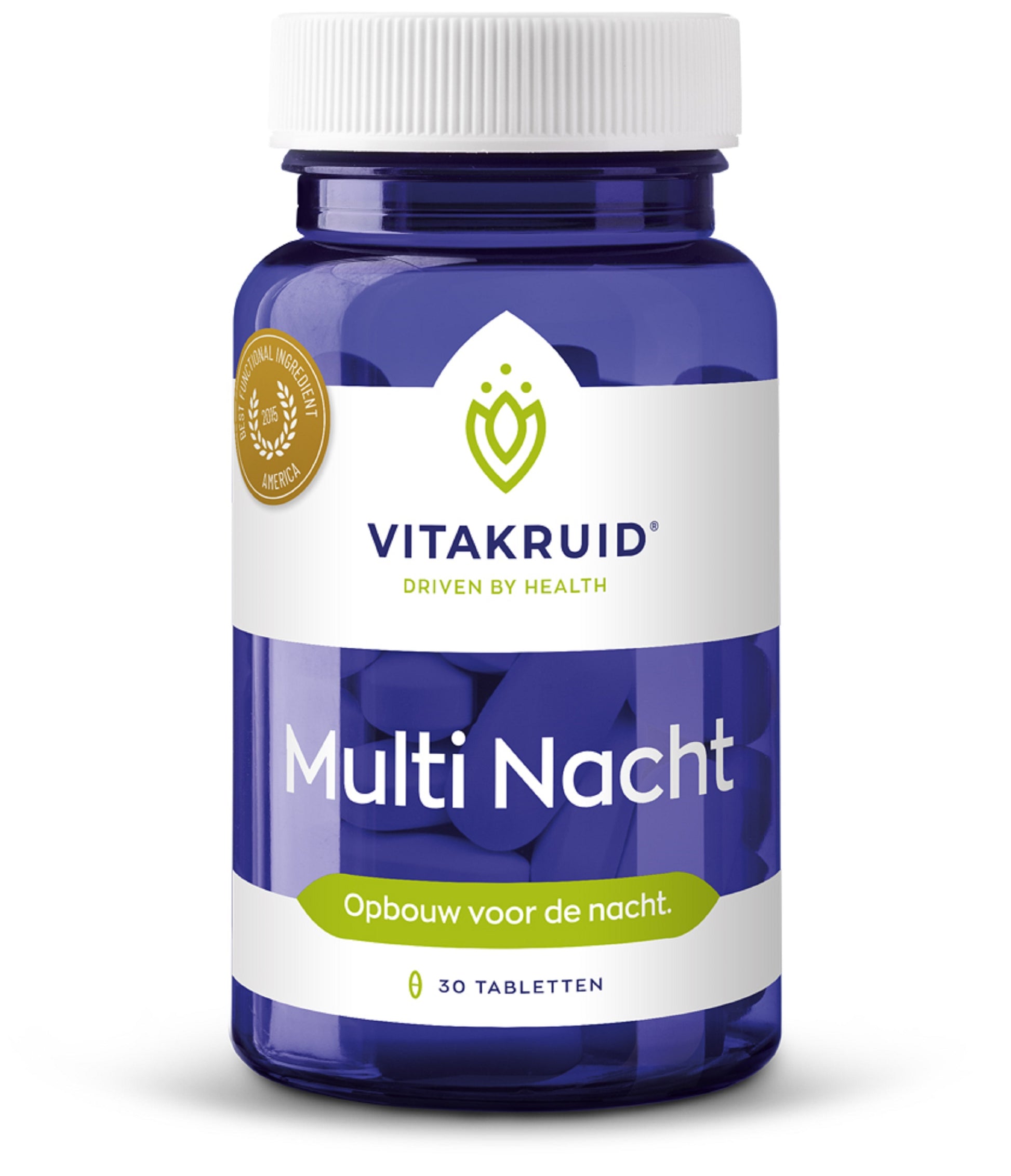 Vitakruid Multi Nacht 100% Vegan 30 Tabletten