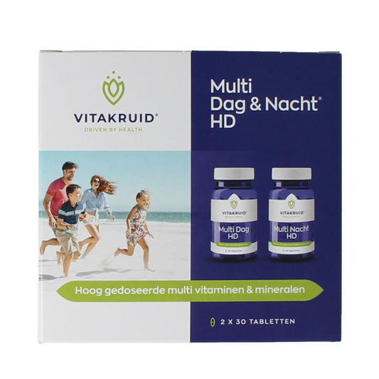 Vitakruid Multi Dag & Nacht HD 2 x 30 60 Tabletten