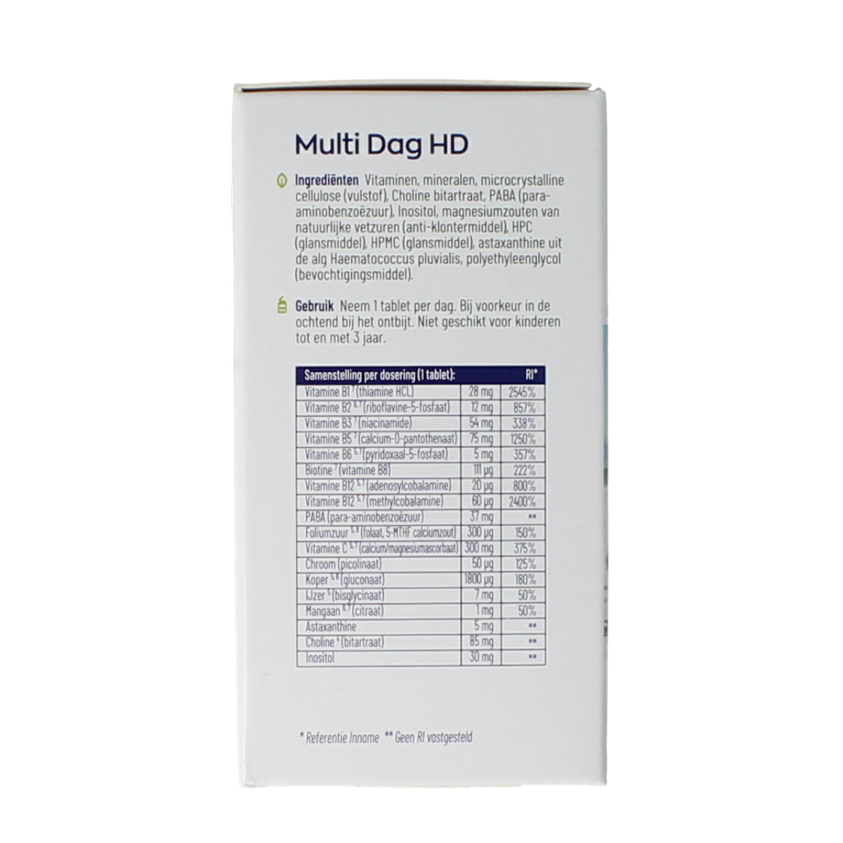 Vitakruid Multi Dag & Nacht HD 2 x 30 60.00 Tabletten