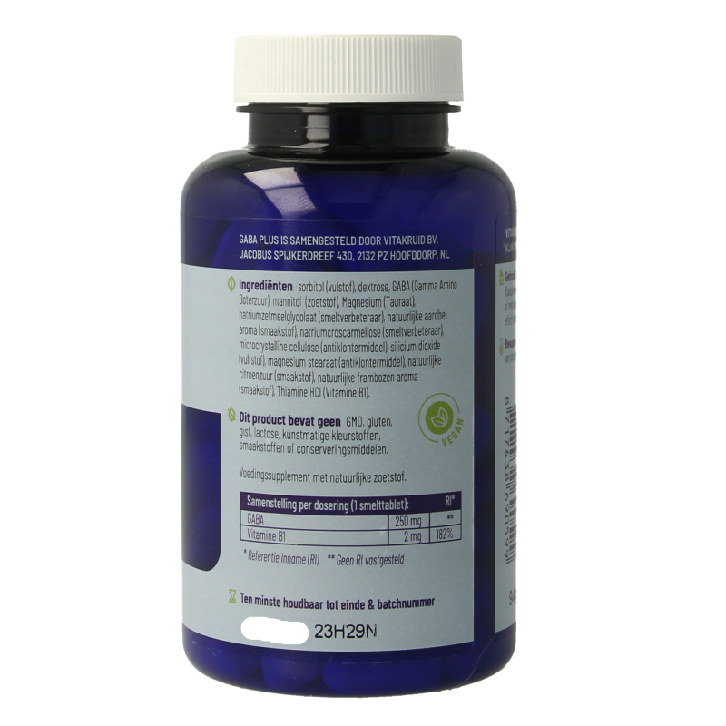 Vitakruid GABA Plus 90 Smelttabletten