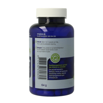 Vitakruid Glycodin Chroom Biotine Alfa-liponzuur L-Taurine 90 Vegetarische capsules