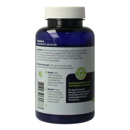 Vitakruid Multi Dag Mama 100% Vegan 90 Tabletten