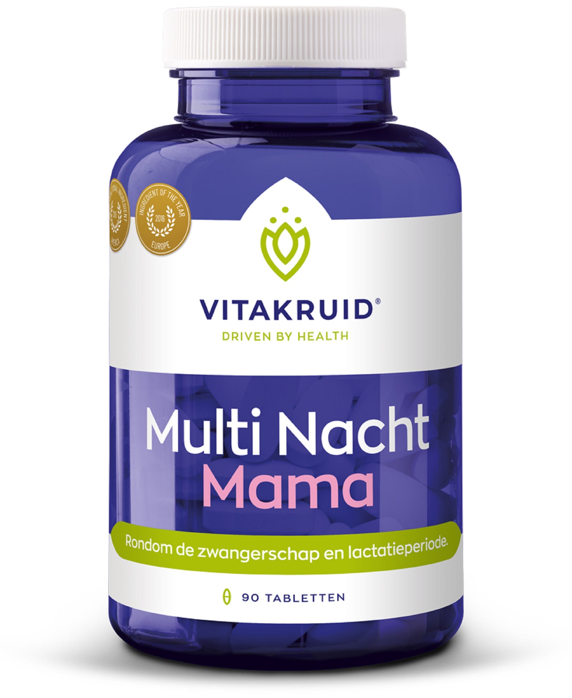 Vitakruid Multi Nacht Mama 100% Vegan 90 Tabletten