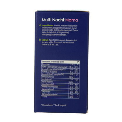 Vitakruid Multi Dag & Nacht Mama 100% Vegan 2 x 30 60 Tabletten