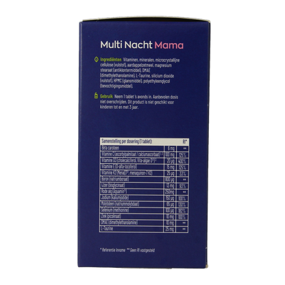 Vitakruid Multi Dag & Nacht Mama 100% Vegan 2 x 90 180 Tabletten