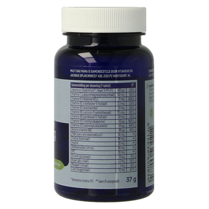 Vitakruid Multi Dag Mama 100% Vegan 30 Tabletten