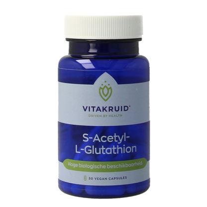 Vitakruid S-Acetyl-L-Glutathion 100 mg 30 Vegetarische capsules