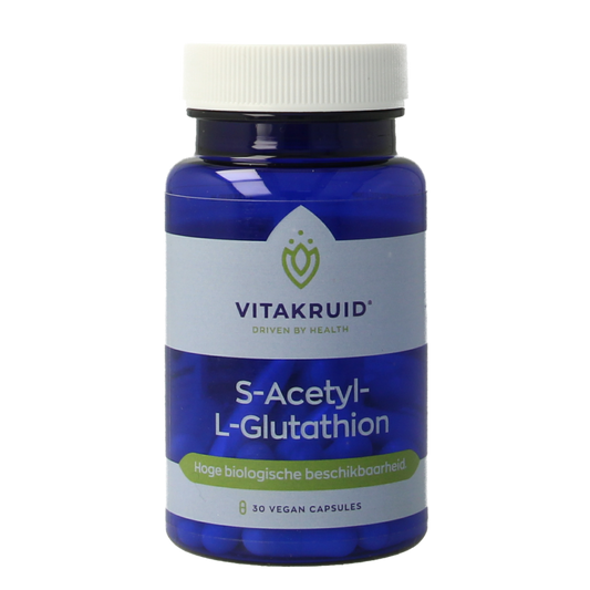 Vitakruid S-Acetyl-L-Glutathion 100 mg 30 Vegetarische capsules