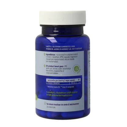 Vitakruid S-Acetyl-L-Glutathion 100 mg 30 Vegetarische capsules