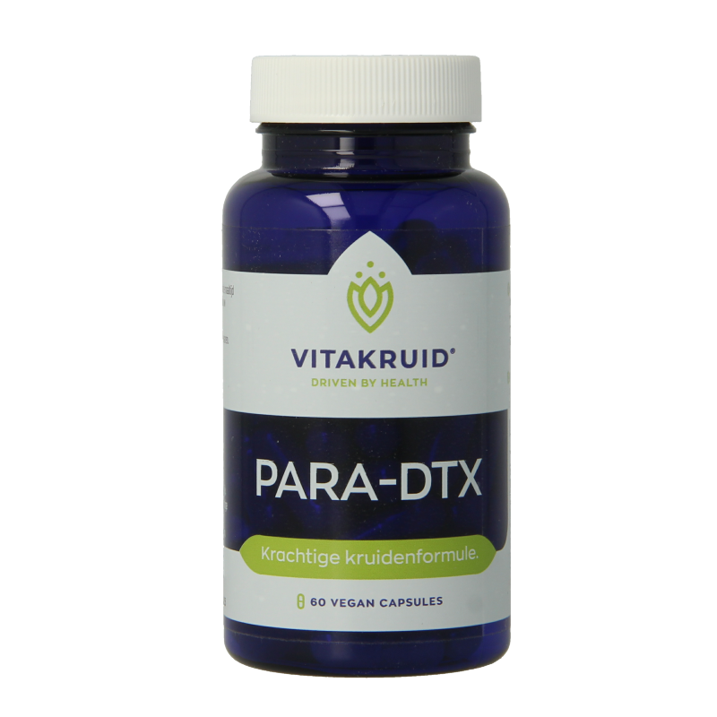 Vitakruid PARA DTX Kruidenformule oa Oregano & Knoflook 60 Vegetarische capsules
