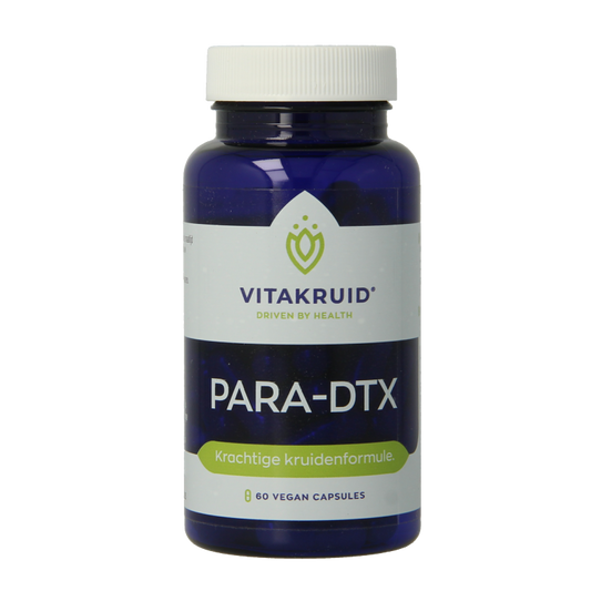 Vitakruid PARA DTX Kruidenformule oa Oregano & Knoflook 60 Vegetarische capsules