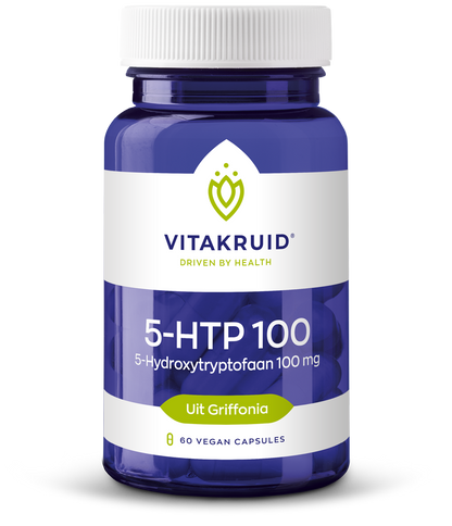 Vitakruid 5-HTP 100mg 60 Vegetarische capsules