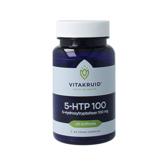 Vitakruid 5-HTP 100mg 60.00 Vegetarische capsules