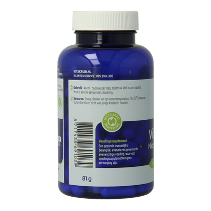 Vitakruid Vitamine B3 Niacinamide 500 mg Flush Free 90 Vegetarische capsules