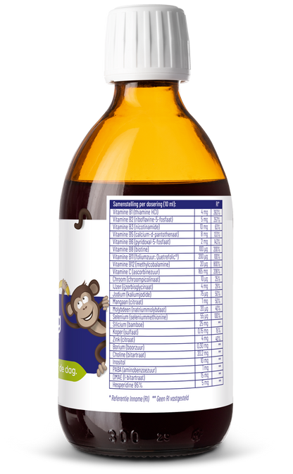Vitakruid Multi Dag Junior 100% Vegan 300 Milliliter