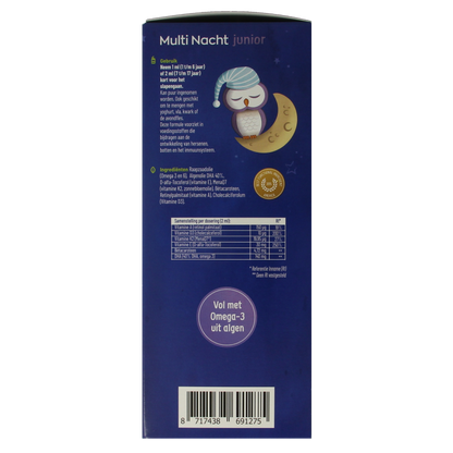 Vitakruid Multi Dag & Nacht Junior 100% Vegan 360 Milliliter