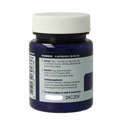 Vitakruid B12 1000 mcg Actief Methylcobalamine 90 Smelttabletten