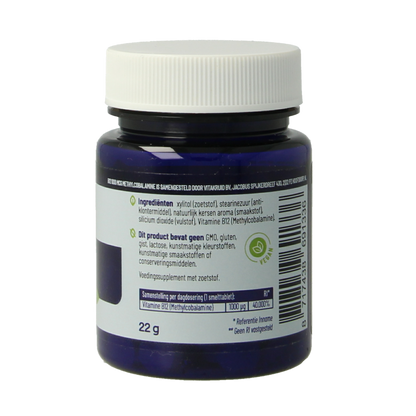 Vitakruid B12 1000 mcg Actief Methylcobalamine 90 Smelttabletten