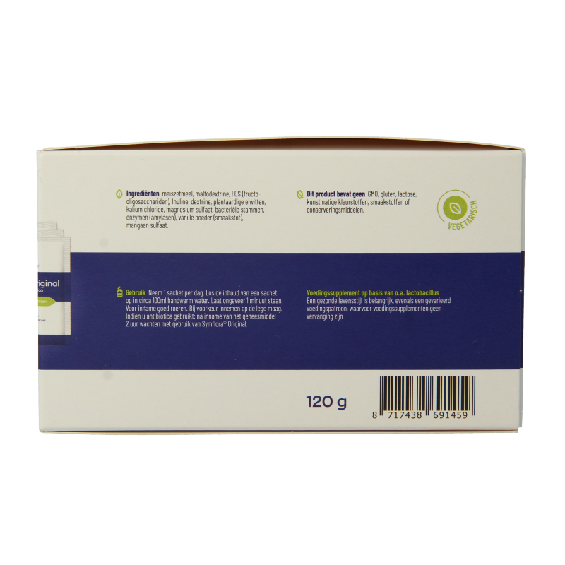 Vitakruid Symflora Original Pre- en Probiotica 8 stammen 60 Sachets