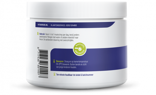 Vitakruid Vitamine C poeder calcium- & magnesiumascorbaat 260 Gram