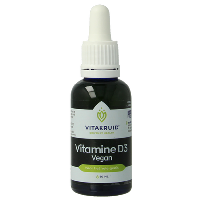 Vitakruid Vitamine D3 Vegan Vitashine 5 mcg per druppel 30 Milliliter