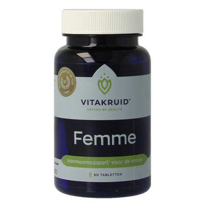 Vitakruid Femme Hormoonsupport oa Maca & Saffraan 60 Tabletten