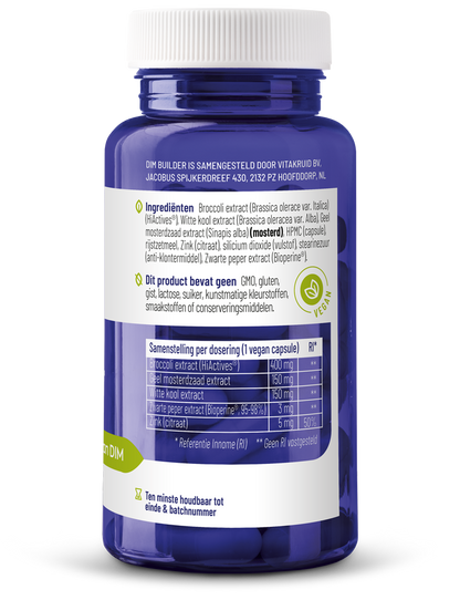 Vitakruid DIM Builder 60 Vegetarische capsules