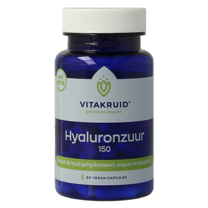 Vitakruid Hyaluronzuur 150 HyaMax met vitamine C Anti-Aging 60 Vegetarische capsules