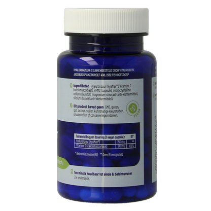 Vitakruid Hyaluronzuur 150 HyaMax met vitamine C Anti-Aging 60 Vegetarische capsules