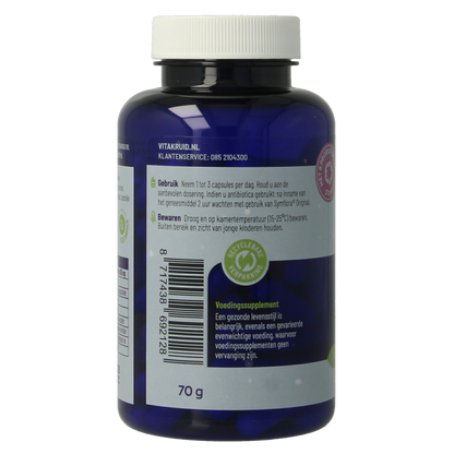 Vitakruid Symflora Original Pre- en Probiotica 8 stammen 90 Vegetarische capsules