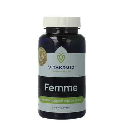 Vitakruid Femme Hormoonsupport oa Maca & Saffraan 90 Tabletten