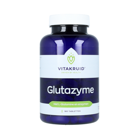 Vitakruid Glutazyme oa Spijsverteringsenzymen en L-Glutamine 180.00 Tabletten
