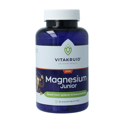 Vitakruid Magnesium junior 90 Kauwtabletten