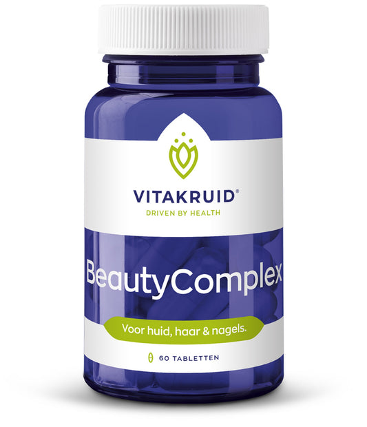 Vitakruid BeautyComplex met Keratine Hyaluronzuur & biotine 60 Tabletten