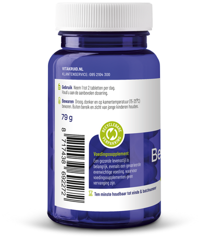 Vitakruid BeautyComplex met Keratine Hyaluronzuur & biotine 60 Tabletten