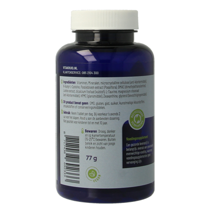 Vitakruid Multi Nacht Man 50+ 100% Vegan 90 Tabletten