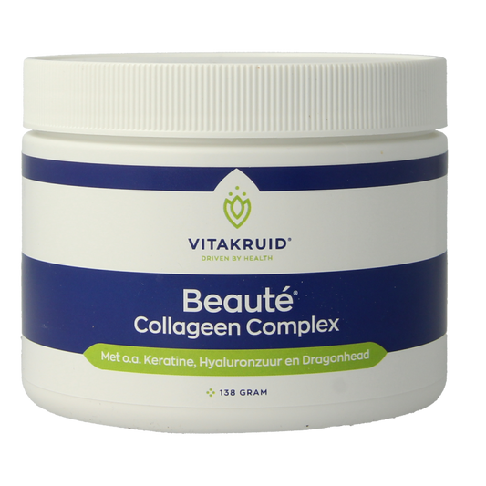 Vitakruid Beaute Collageen complex Keratine Hyaluronzuur 138 Gram