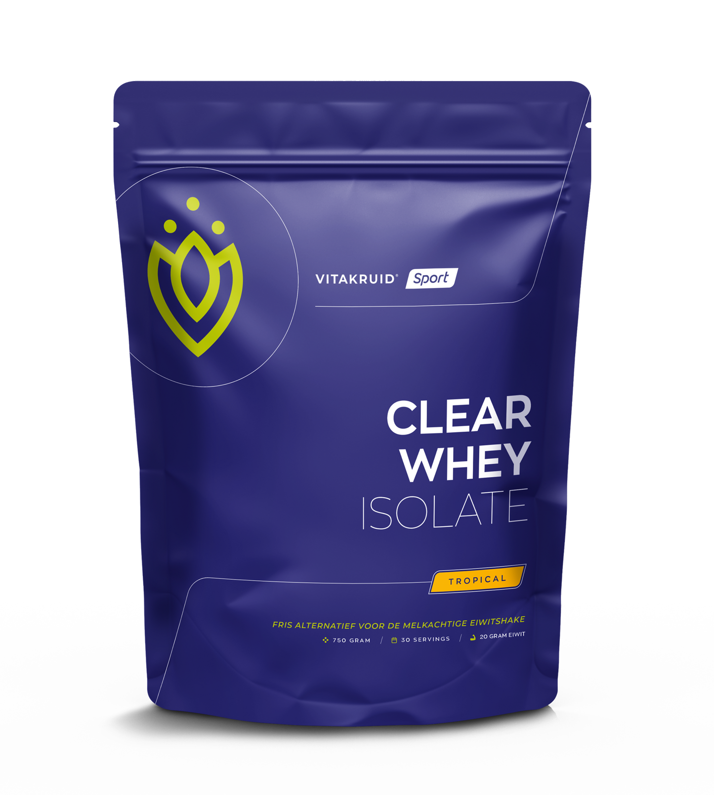 Vitakruid Clear whey isolate tropical 750 Gram