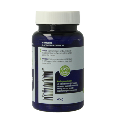 Vitakruid B12 1000 mcg Actief Methylcobalamine 180 Smelttabletten