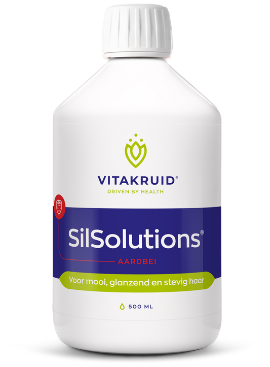 Vitakruid SilSolutions aardbei 500 500 Milliliter