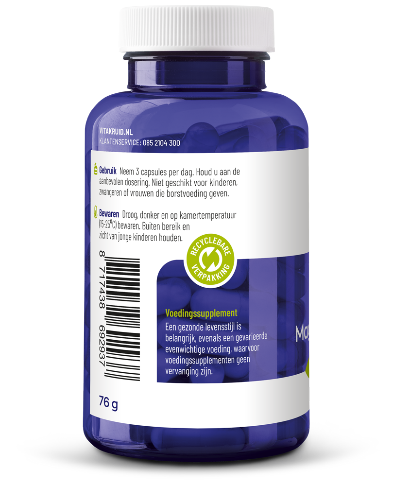 Vitakruid Magnesium L-threonaat magtein 90 Vegetarische capsules