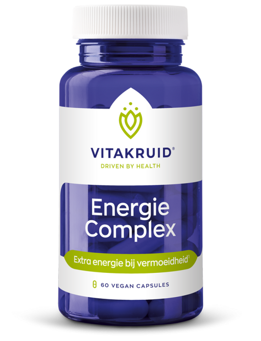 Vitakruid EnergieComplex o.a. groene thee 750 en ginseng 200 60 Vegetarische capsules