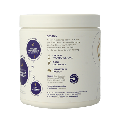 Vitakruid Elite Creatine Complex D-Ribose, Q10 & Magn Tropic 315 Gram