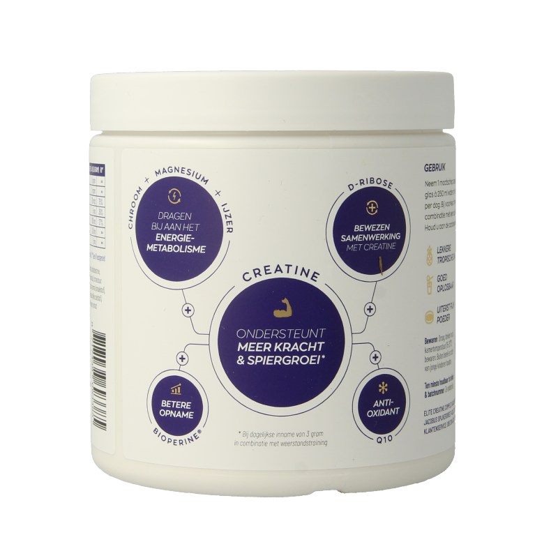 Vitakruid Elite Creatine Complex D-Ribose, Q10 & Magn Tropic 315 Gram