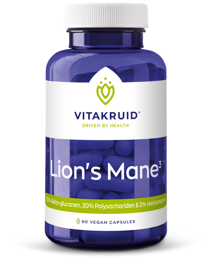 Vitakruid Lions mane 90 Vegetarische capsules