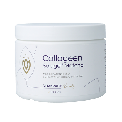 Vitakruid Matcha collageen sunmatcha & solgel 150 Gram