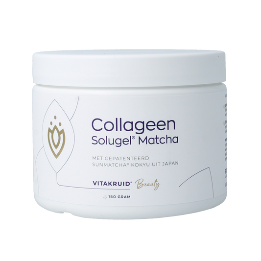 Vitakruid Matcha collageen sunmatcha & solgel 150 Gram
