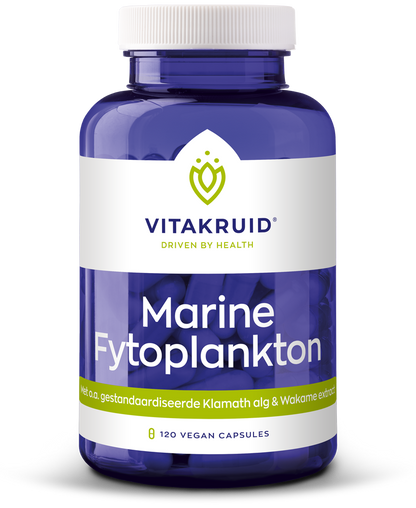 Vitakruid Marine fytoplankton 120 Vegetarische capsules