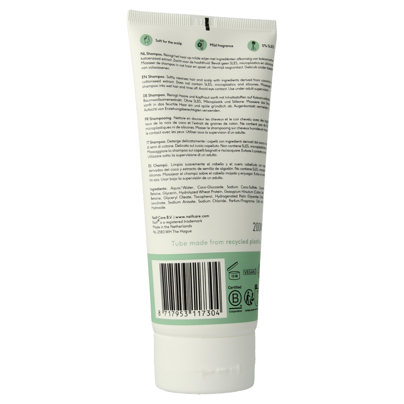 Naif Baby & kids nourishing shampoo 200 Milliliter