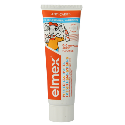 Elmex Tandpasta peuter 0-5 jaar 75 Milliliter